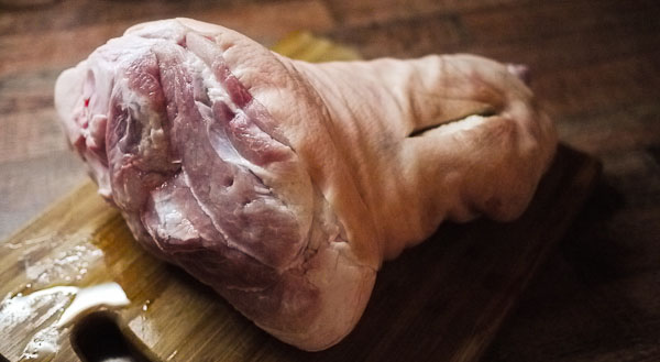 Schweinefleisch Slyka im Ofen ist köstlich &