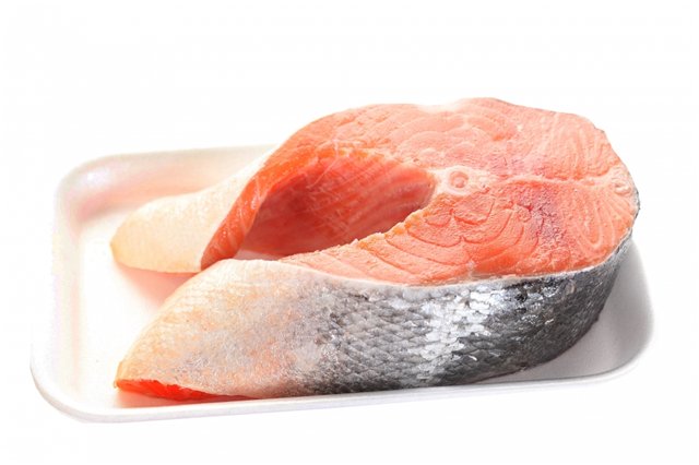 Buy salmon sv/frozen (steak) fish, seafood and caviar online store Arbuz.kz, Astana