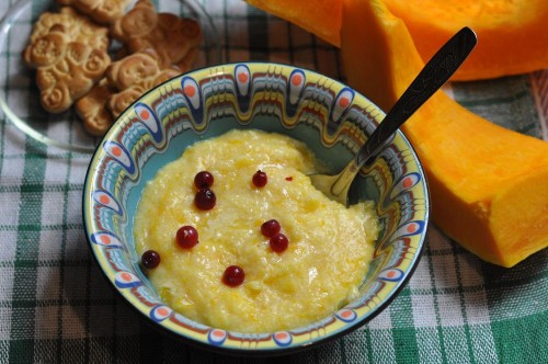 porridge de maïs laitier