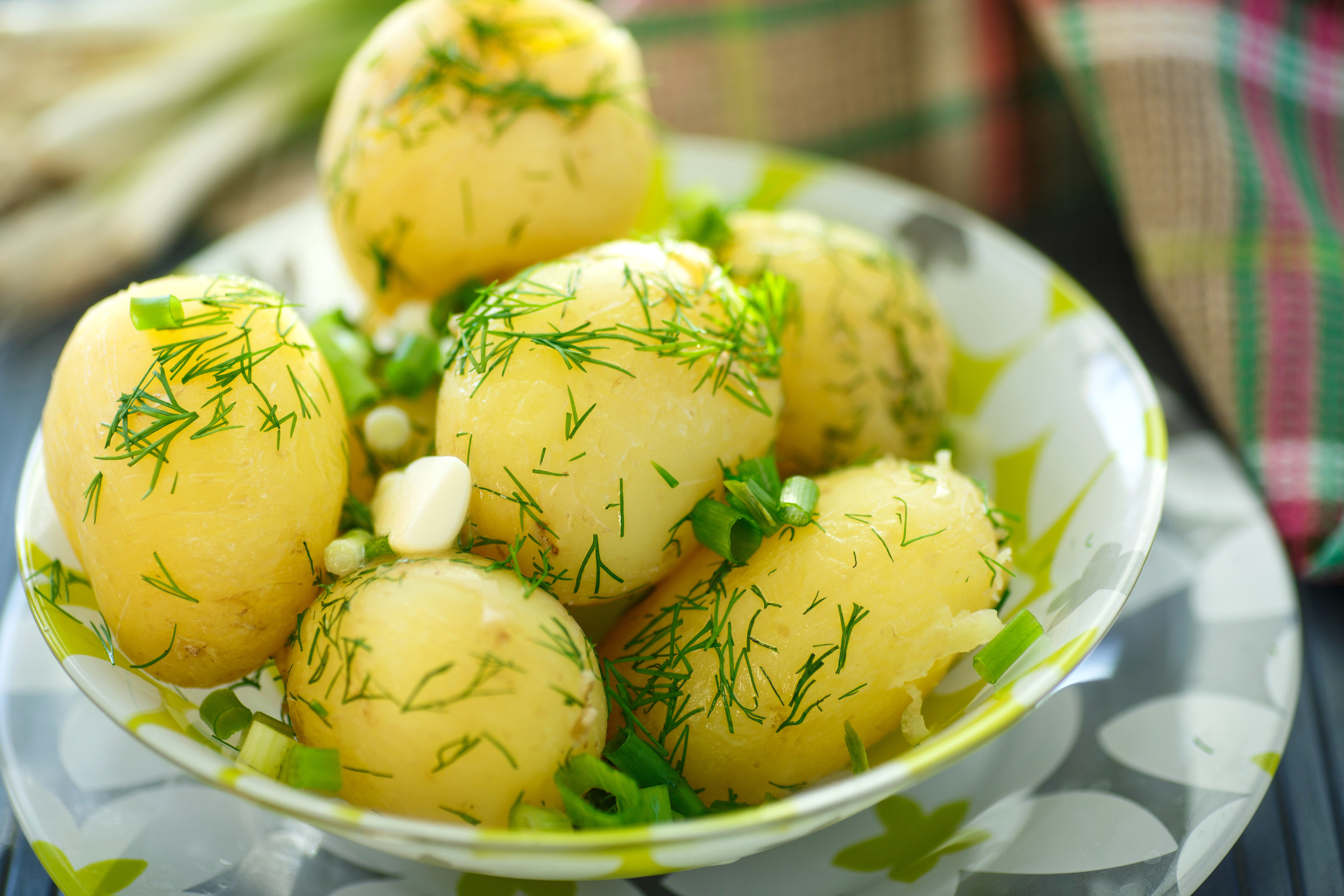 Картофель в горячую воду. Молодая картошечка с зеленью. Вареная картошка. Картофель отварной. Картофель отварной с укропом.