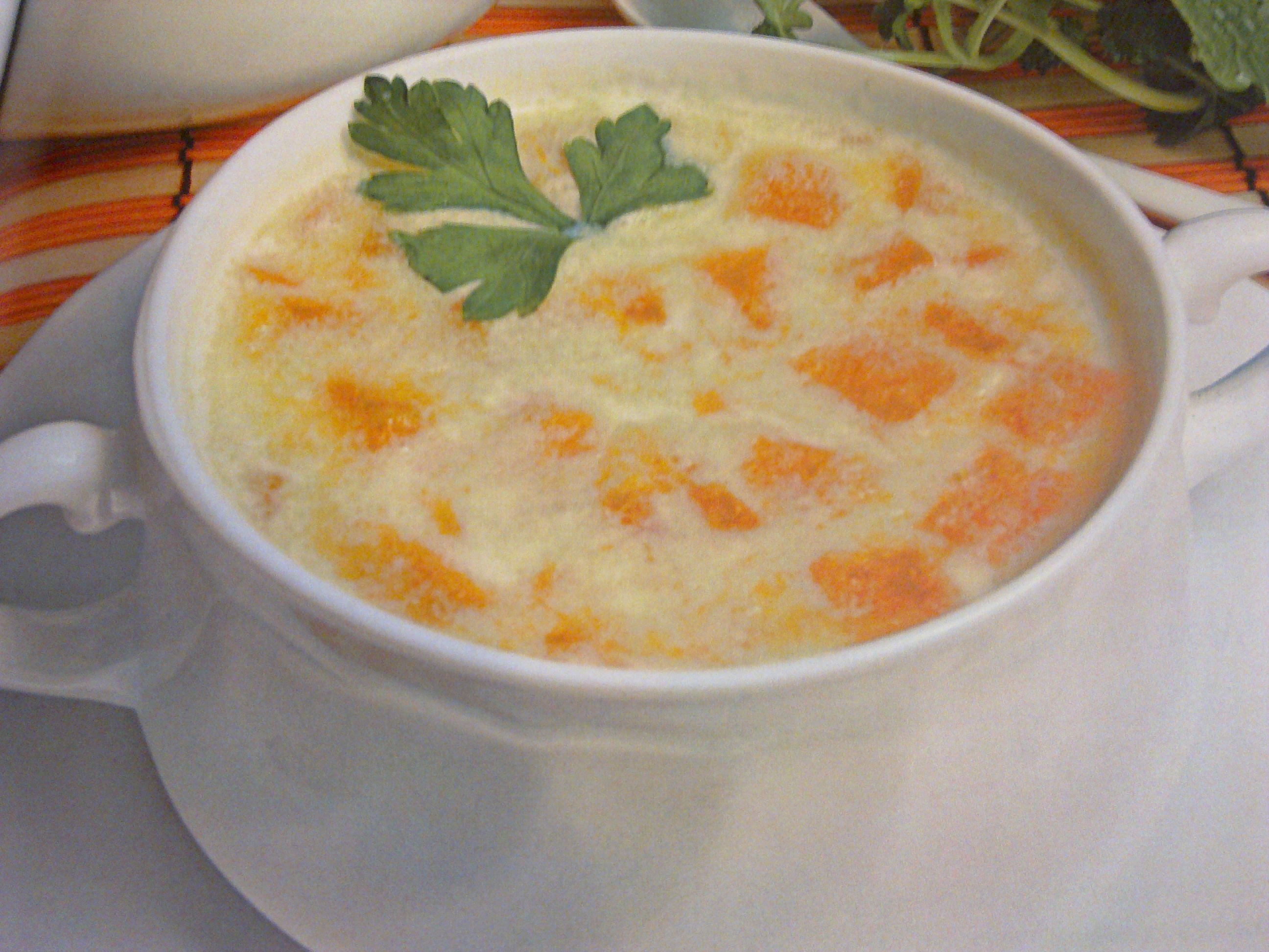 Суп рис морковь