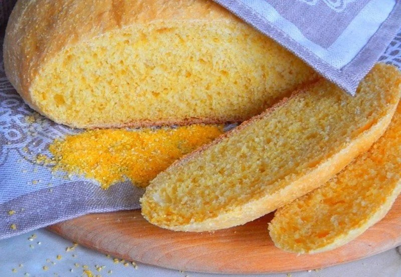 Кукурузный хлеб – рецепт