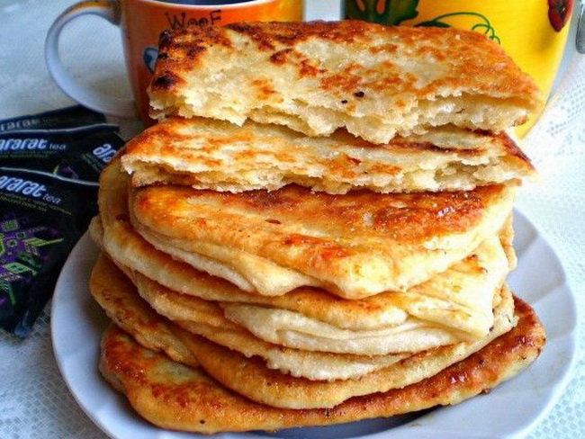 Лепешки в мультиварке